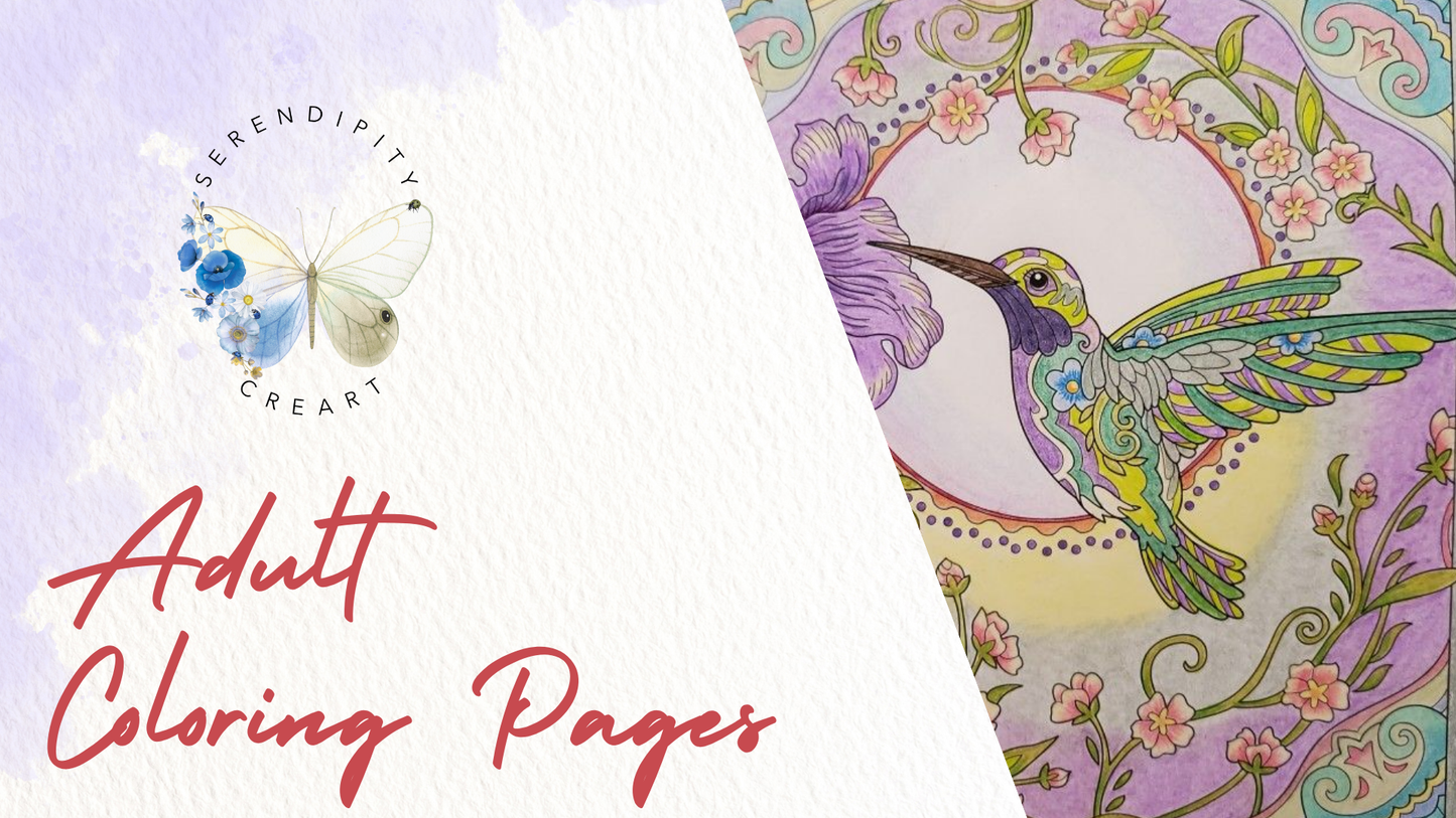 Adult Coloring Pages Arts & Crafts Night