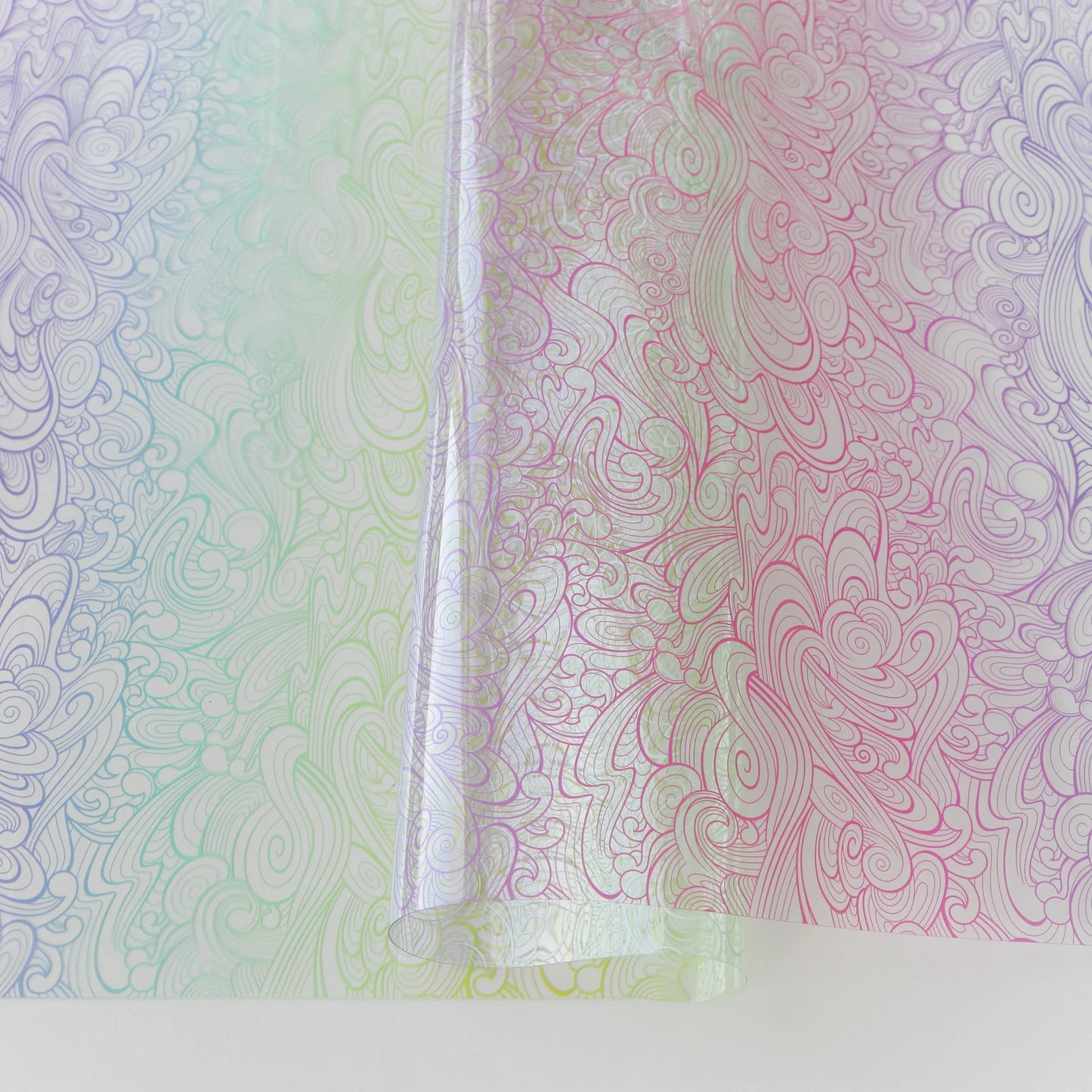 Tula Pink Floral Reef Collection 25" Wide - Making Waves Vinyl