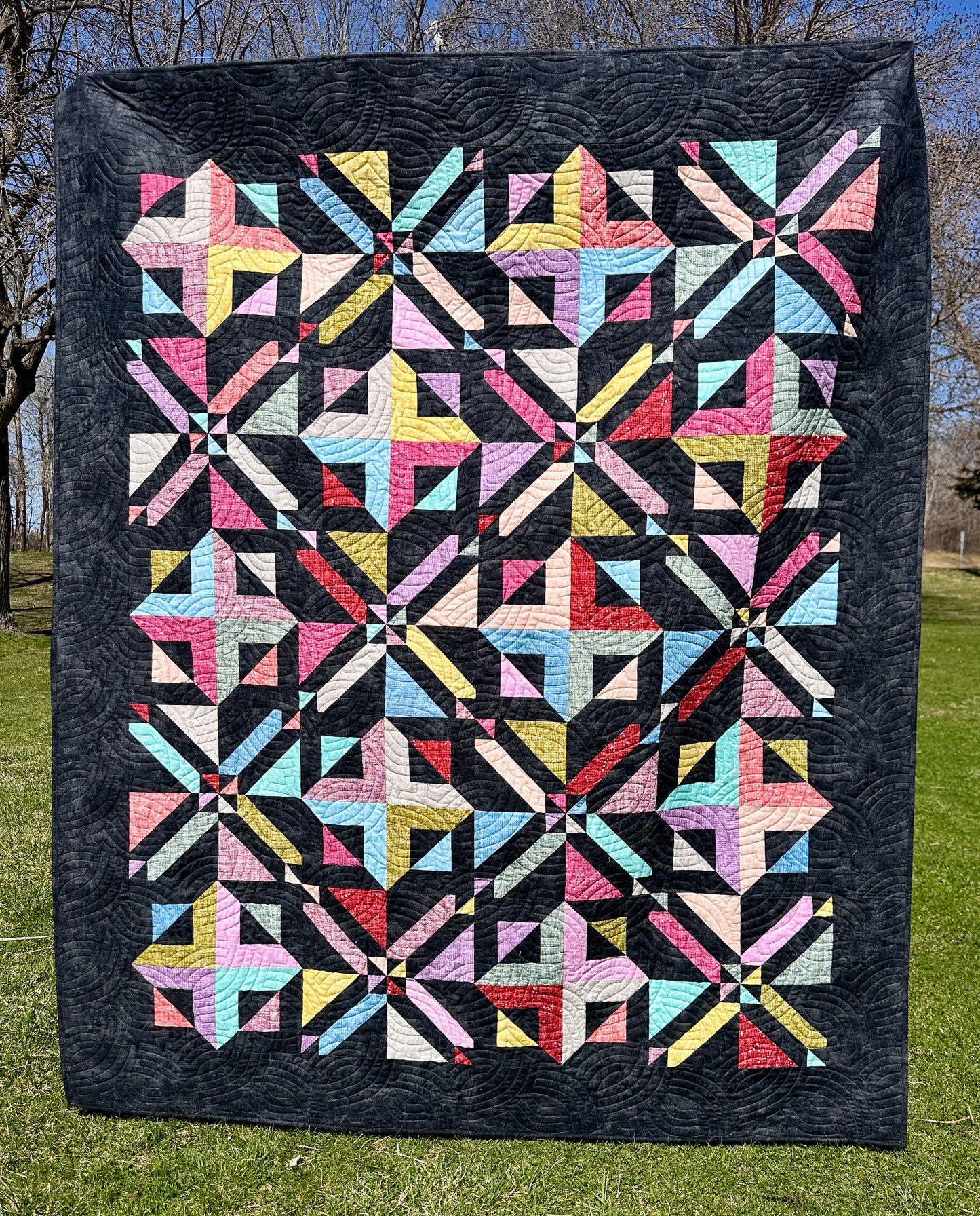 GE Designs Felicity Fat Quarter Quilt Pattern 240 — 2025 Stripology Retreat, Multiple Layouts