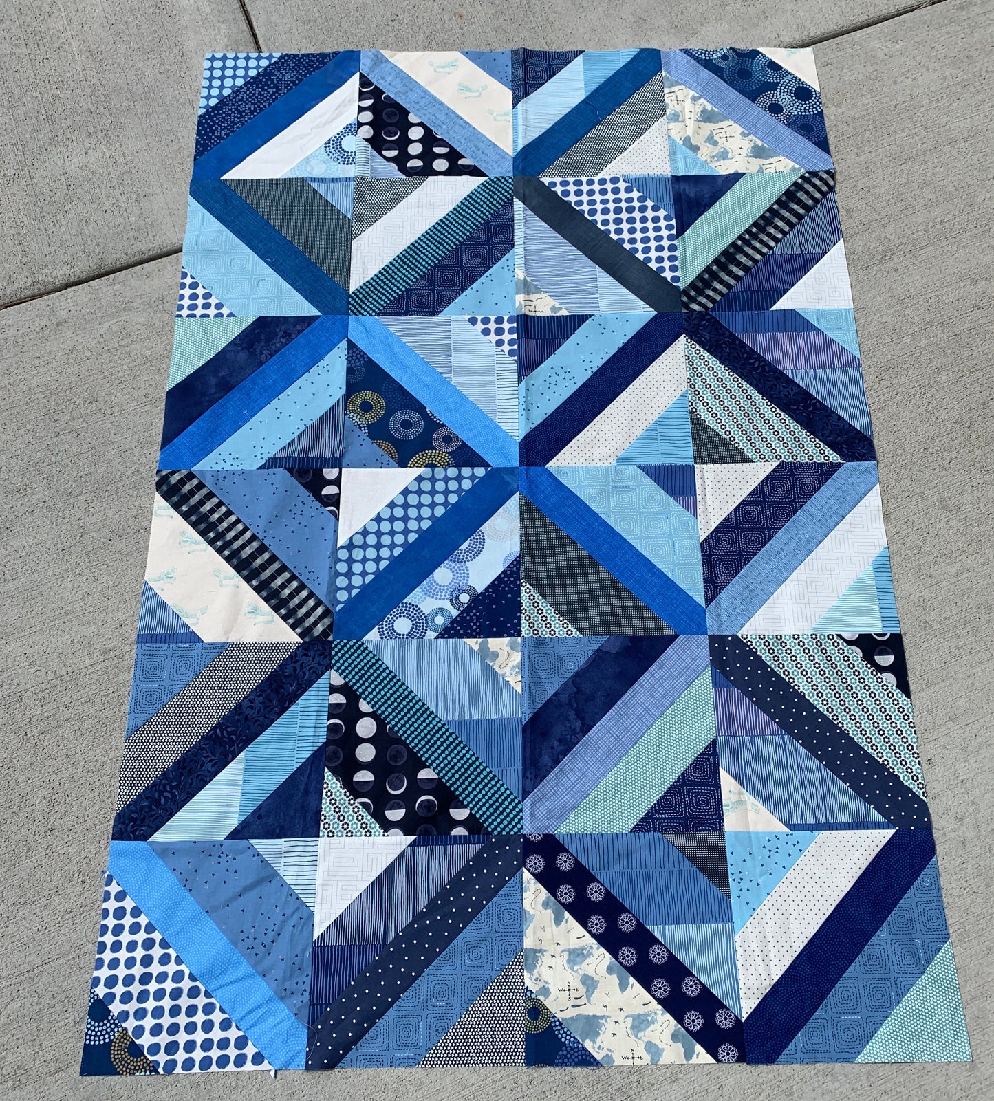 GE Designs Hope Stripology Mixer Quilt Pattern 219 — Fat Quarter Quilt, Stripology XL