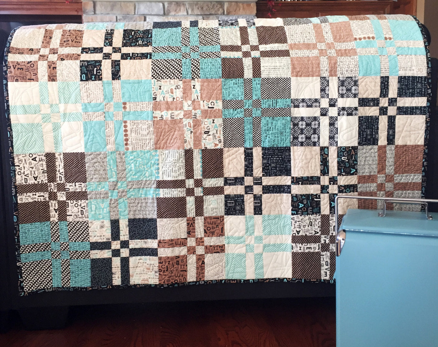 GE Designs Katie 10" Square Quilt Pattern 174 — Disappearing Block Stacker Quilt, Stripology