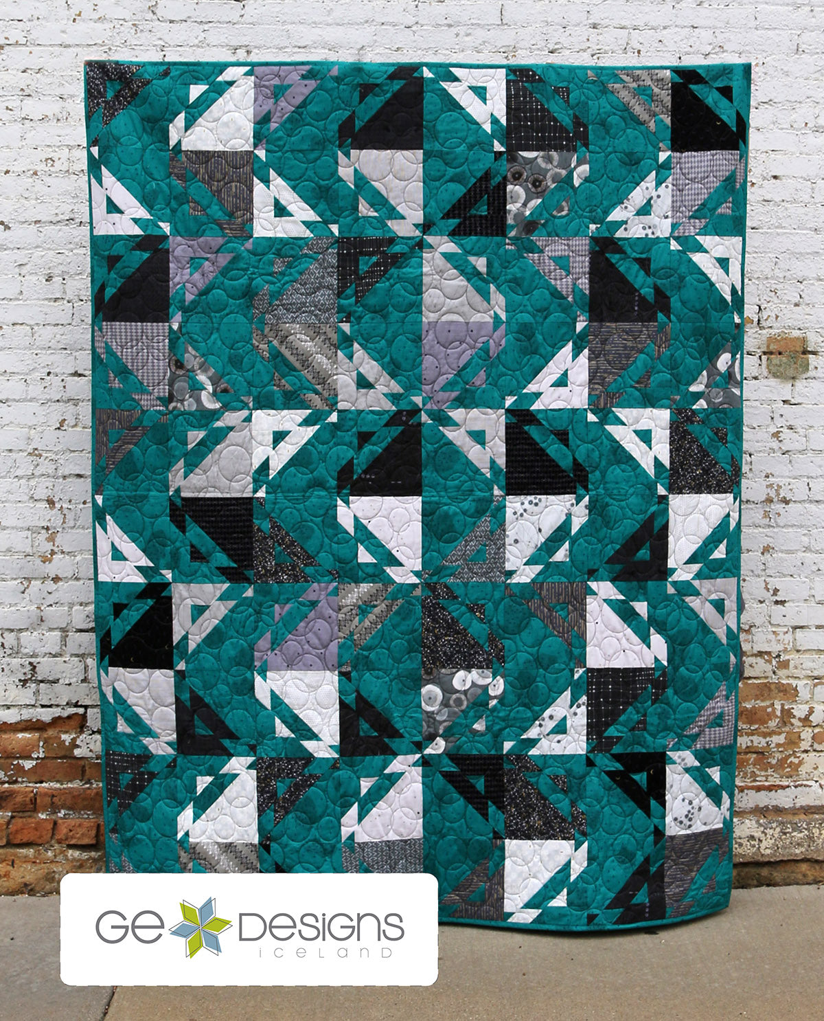 GE Designs Lucy 10" Square Quilt Pattern 214 — 4 Layout Options, Versatile Stacker Quilt