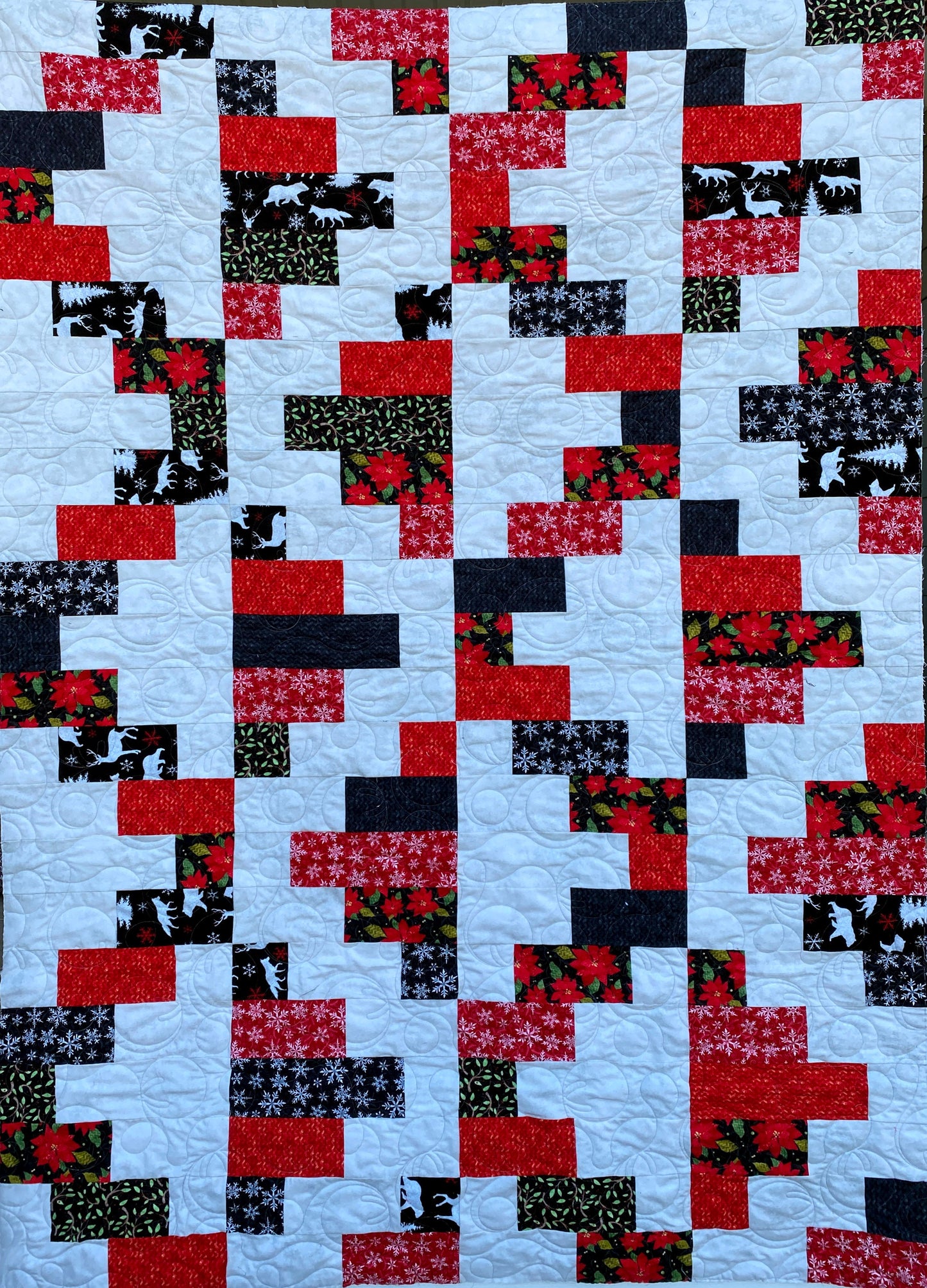 GE Designs Phoenix Fat Quarter Quilt Pattern 232 — Beginner Friendly Flannel Quilt, 3 Sizes