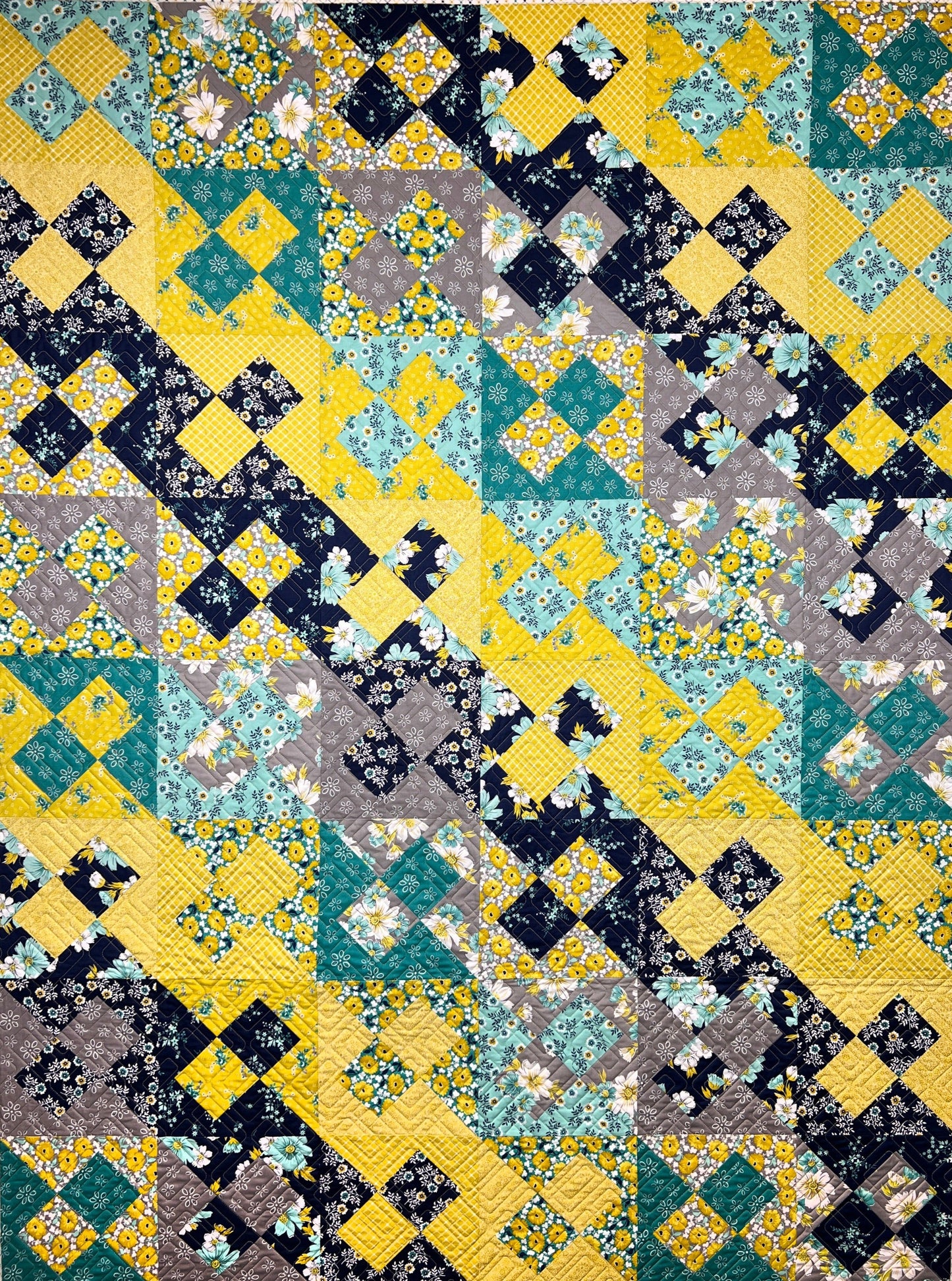 GE Designs Billie 10" Square Quilt Pattern 238 — Scrappy or Coordinated Stacker Quilt