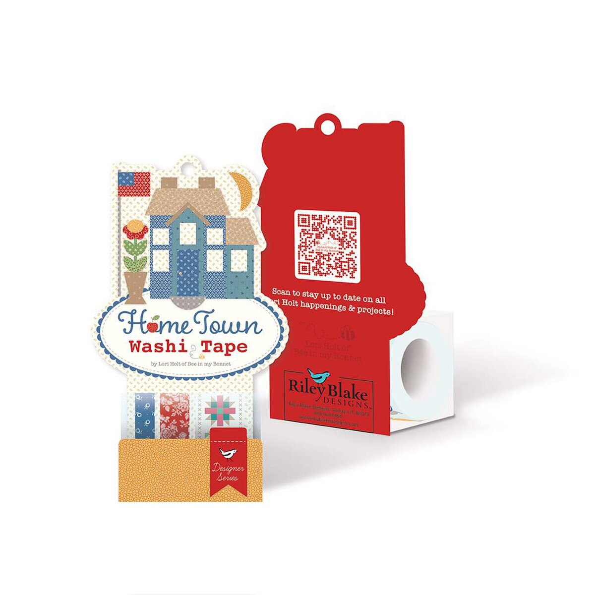 Lori Holt Home Town Washi Tape — Low-Tack Decorative Tape for Planners by Riley Blake