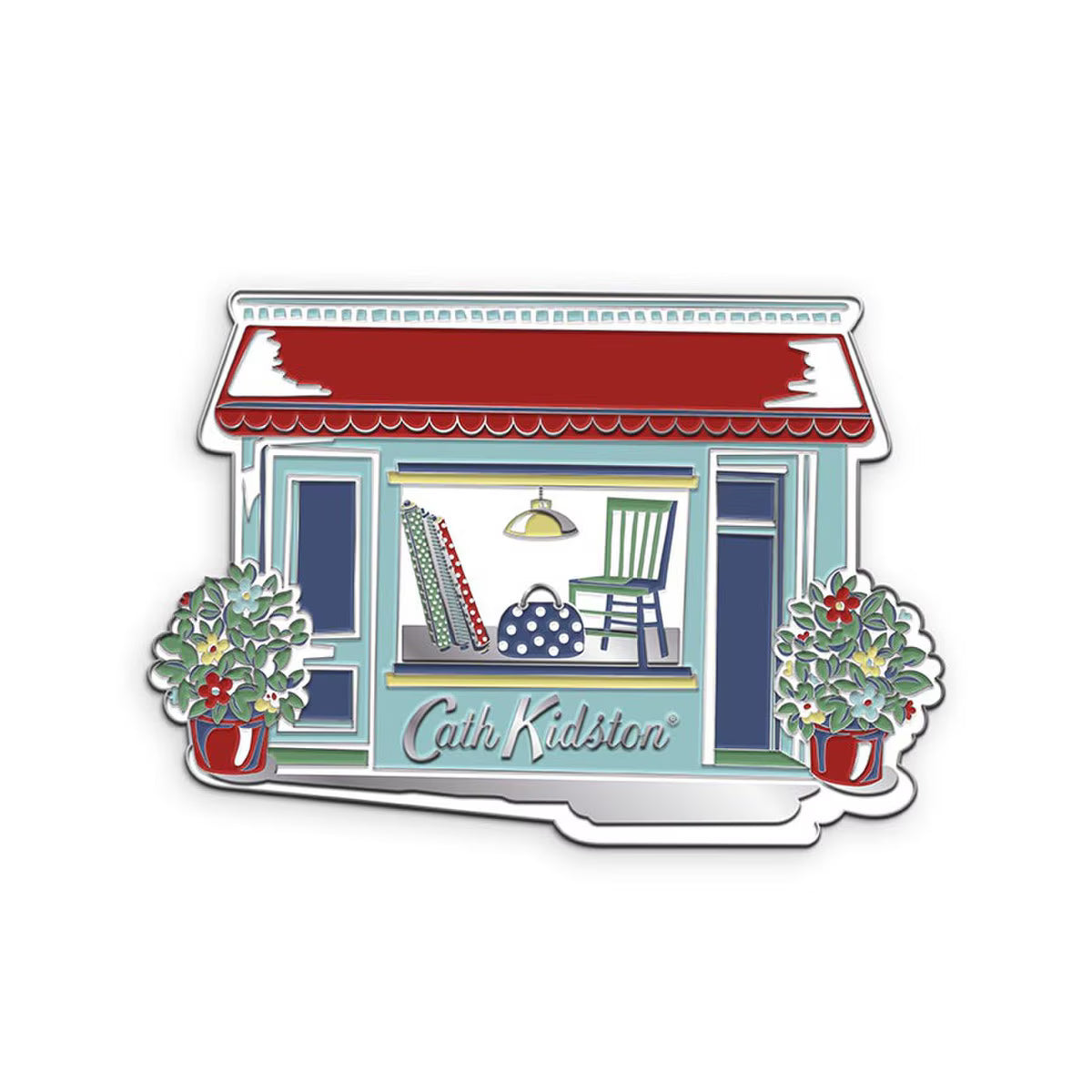 Cath Kidston Storefront magnetic needle minder by Riley Blake Designs
