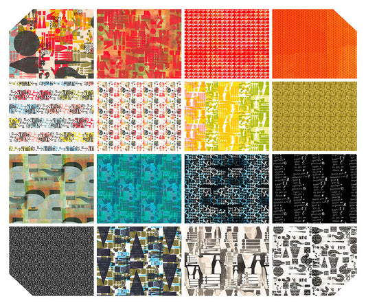 PUNC*T by e Bond — Modern Quilting Cotton in Multiple Cut Sizes