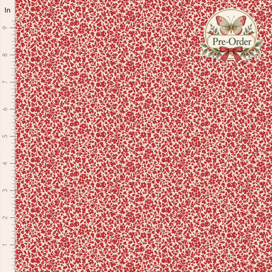 Tilda Merry Little Christmas design 110138 with approved Pre-Order butterfly badge