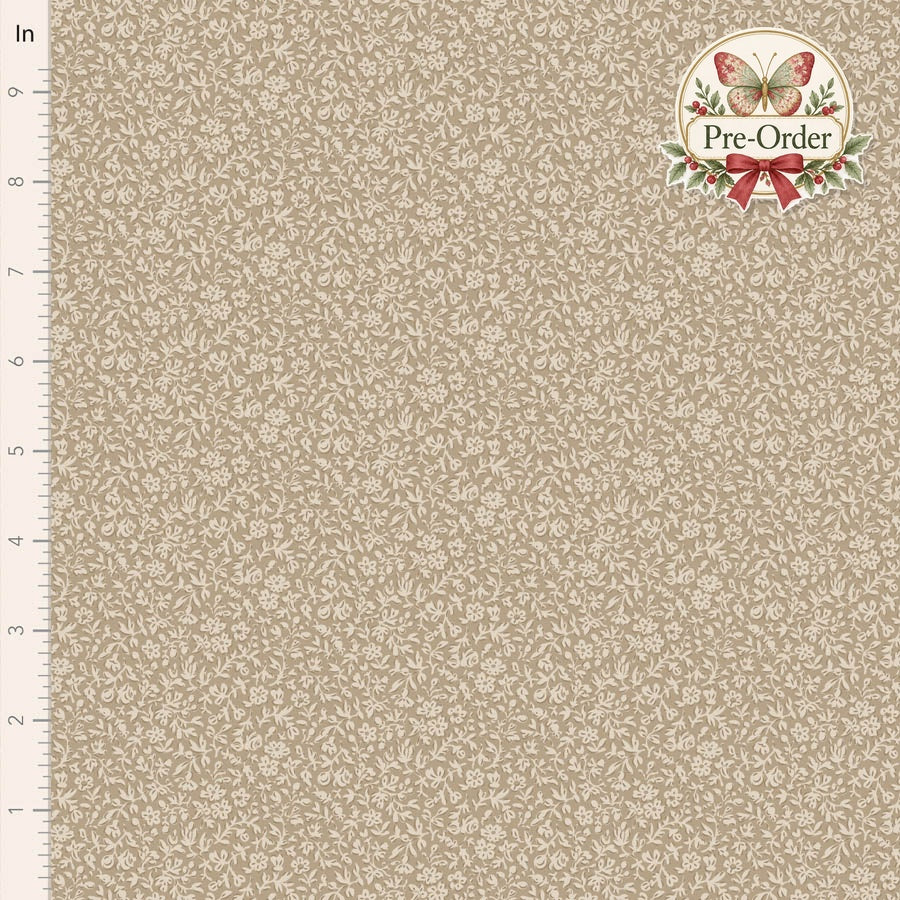 Tilda Merry Little Christmas design 110148 with approved Pre-Order butterfly badge