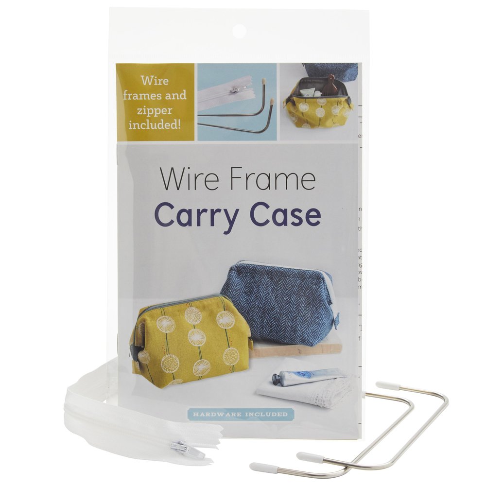 Zakka Workshop Wire Frame Carry Case Kit, sewing pattern kit and hardware photo