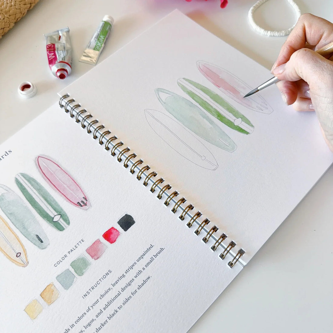 Watercolor Workshop Magic: Creating w/Emily Lex Studios Workbooks