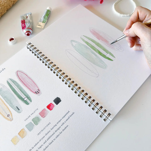 Watercolor Workshop Magic: Creating w/Emily Lex Studios Workbooks
