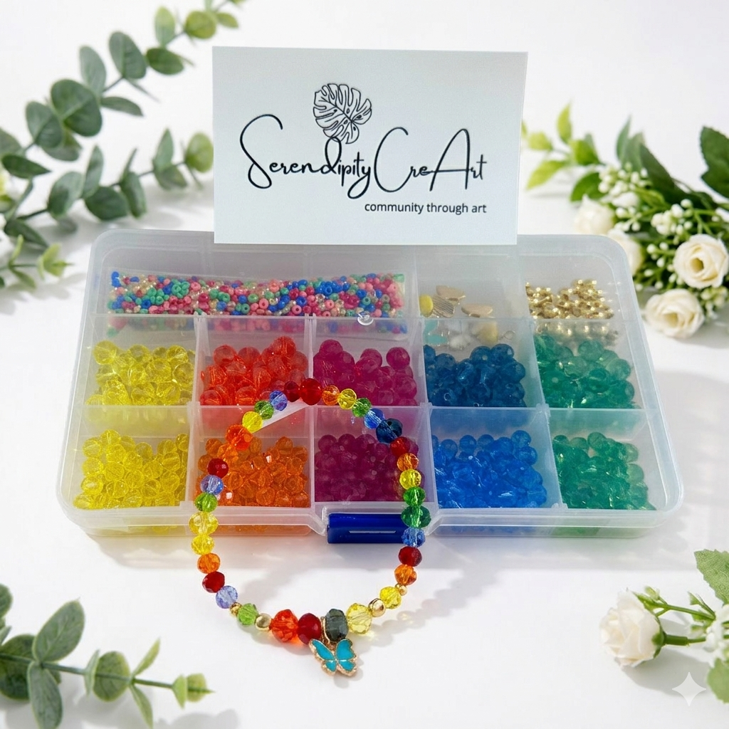 Previously released Serendipity CreArt bead bundles and craft kits