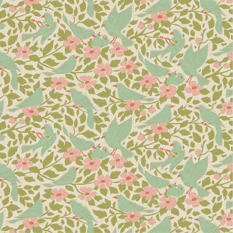 Tilda Songbird Fabric Collection