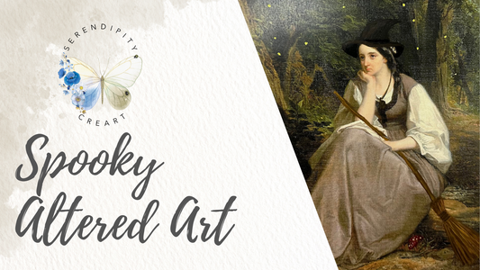 Spooky Altered Art Arts & Crafts Night
