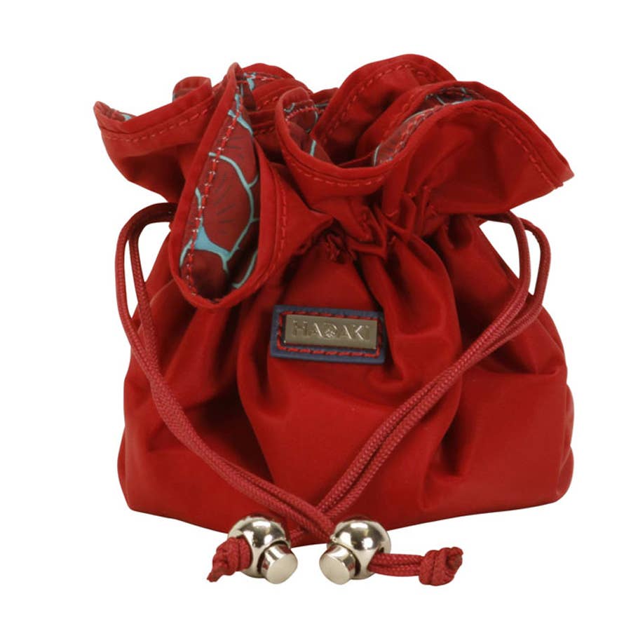 HADAKI Jewelry Sack Drawstring Bag — Accessories Organizer, 6 Designs