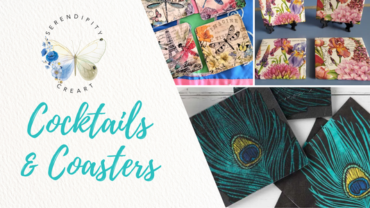 Arts & Crafts Night: Cocktails & Coasters Workshop