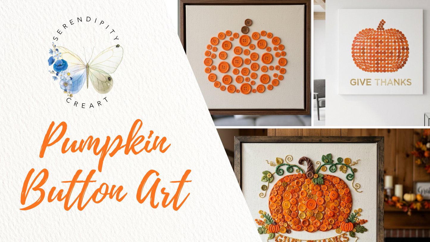 Arts & Crafts Night: Pumpkin Button Art Workshop