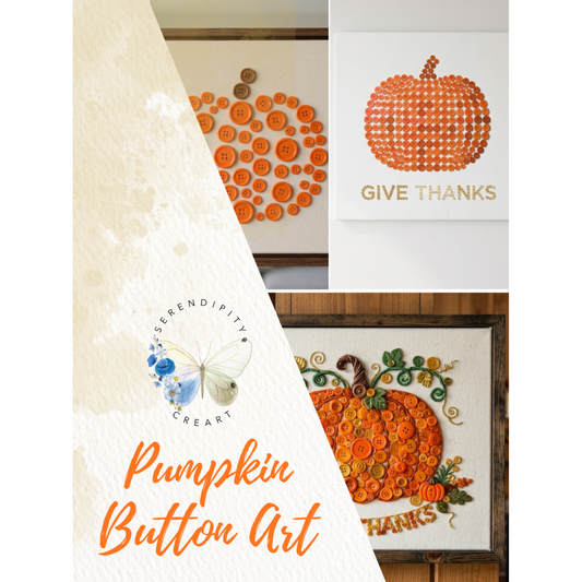 Pumpkin Button Art Workshop