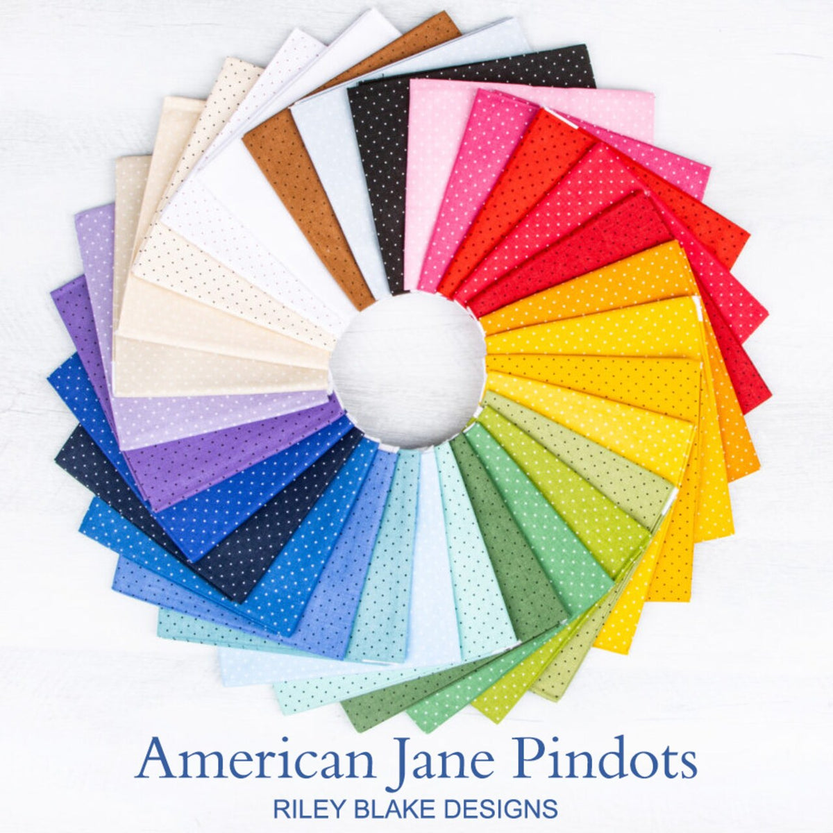 American Jane Pindots Fat Quarter Bundle — 30pc | Riley Blake