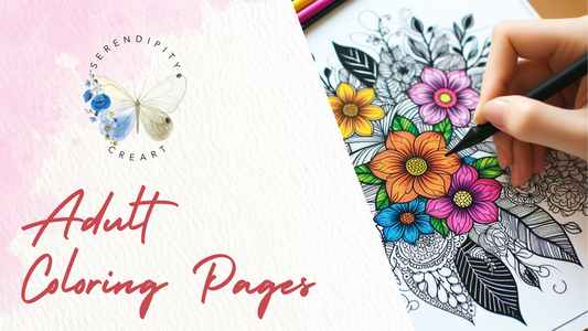 Adult Coloring Pages Arts & Crafts Night