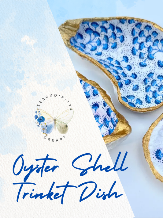 Oyster Shell Trinket Dish Night