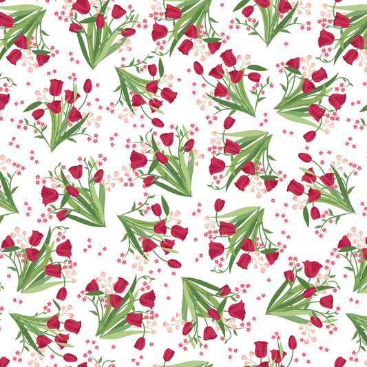 Front Porch Main White - Fat Quarter