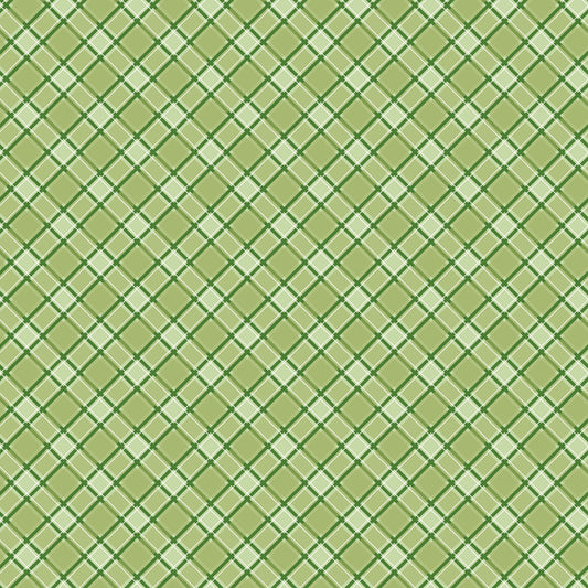Front Porch Plaid Green - Fat Quarter