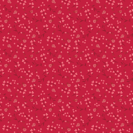 Front Porch Floral Red - Fat Quarter