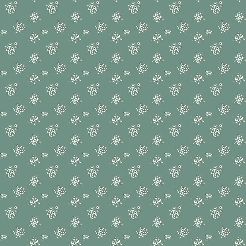 Riley Blake Renew Fabric by Sandy Gervais — 25 Colorways Scattered Blossom Cotton by the Yard