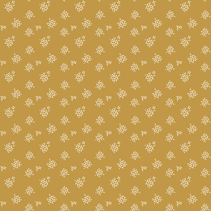 Riley Blake Renew Fabric by Sandy Gervais — 25 Colorways Scattered Blossom Cotton by the Yard