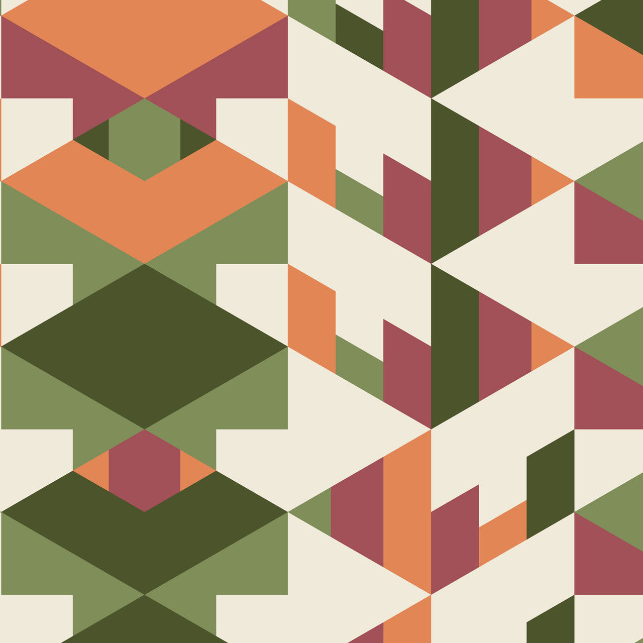 American Bold - Hollyhock || Frank Lloyd Wright