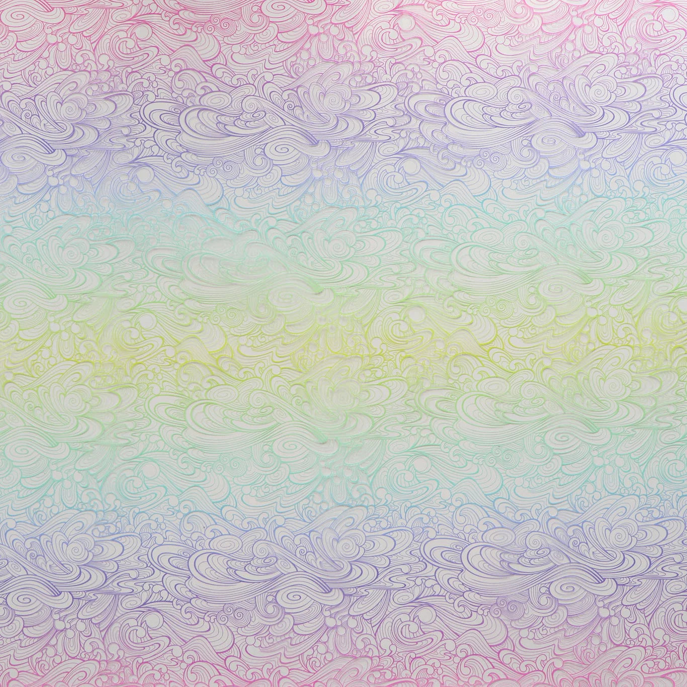 Tula Pink Floral Reef Collection 25" Wide - Making Waves Vinyl