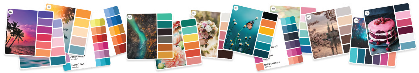 Color Cube Cards for color inspiration