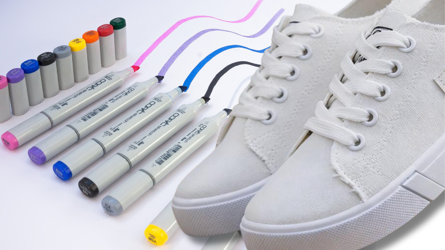 Acrylic Marker Design on Canvas Shoe Workshop — Los Alamitos, CA — July 11, 2026