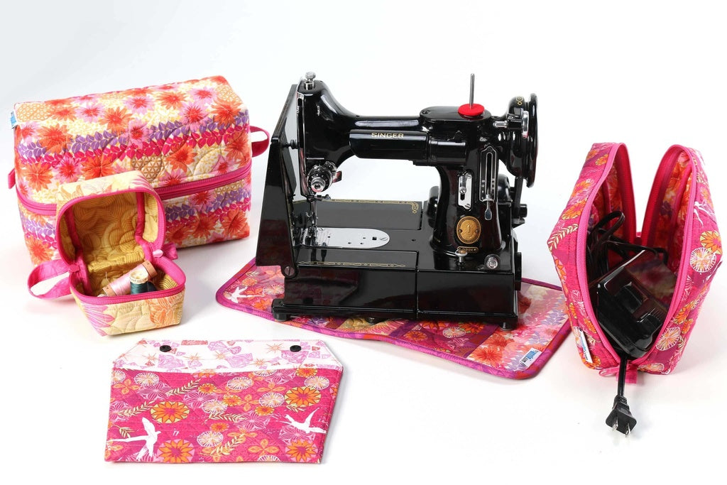 Feathered Friends sewing pattern by ByAnnie featuring charming bird-themed fabric projects with detailed construction, colorful fabrics, and creative quilting techniques for sewists and crafters. Accesories