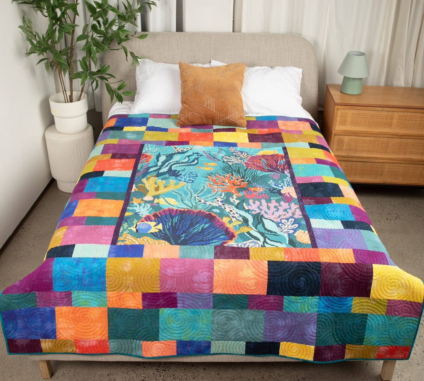 GE Designs Panel Mash-Up Book — Creative Fabric Panel Quilt Patterns by Gudrun Erla