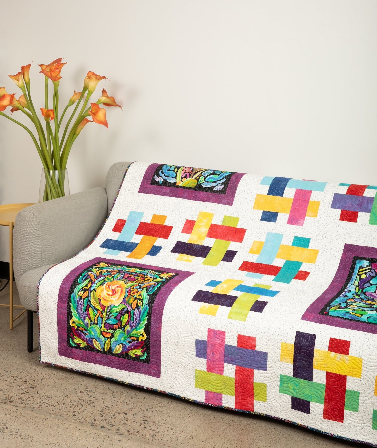 GE Designs Panel Mash-Up Book — Creative Fabric Panel Quilt Patterns by Gudrun Erla