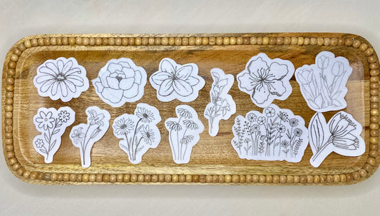 Stick and Stitch Embroidery Patterns — Water Soluble Stabilizer, 12 Designs