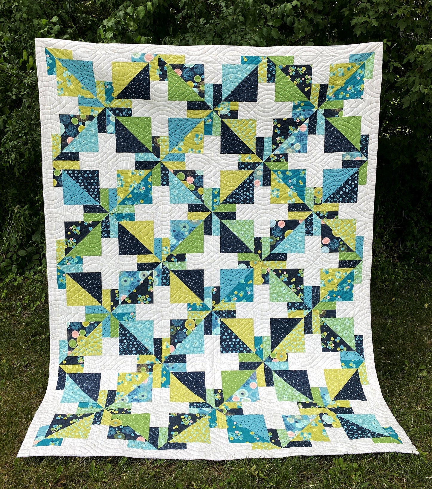 GE Designs June Stripology Mixer Quilt Pattern 230 — 10" Square and Strip, Multiple Layouts