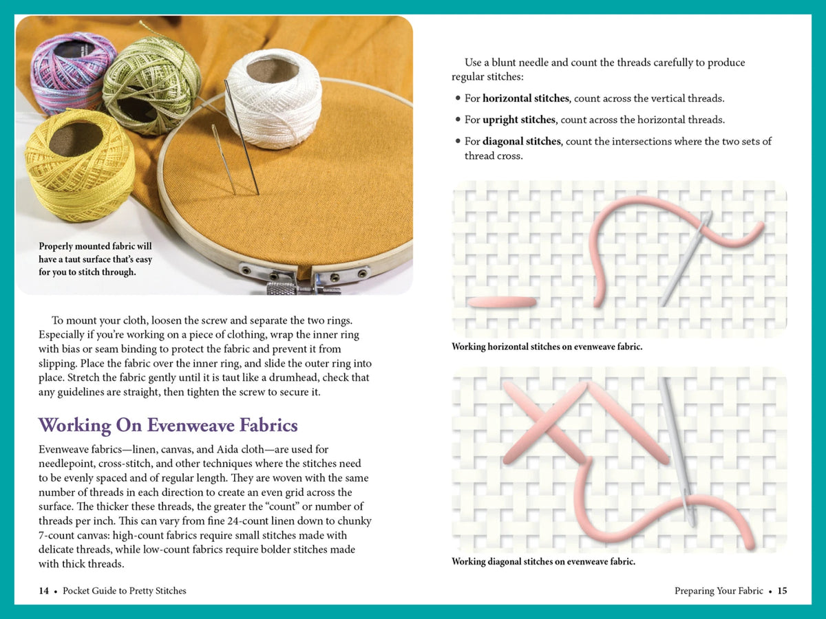 Pocket Guide To Pretty Stitches