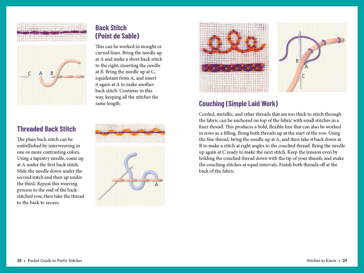 Pocket Guide To Pretty Stitches