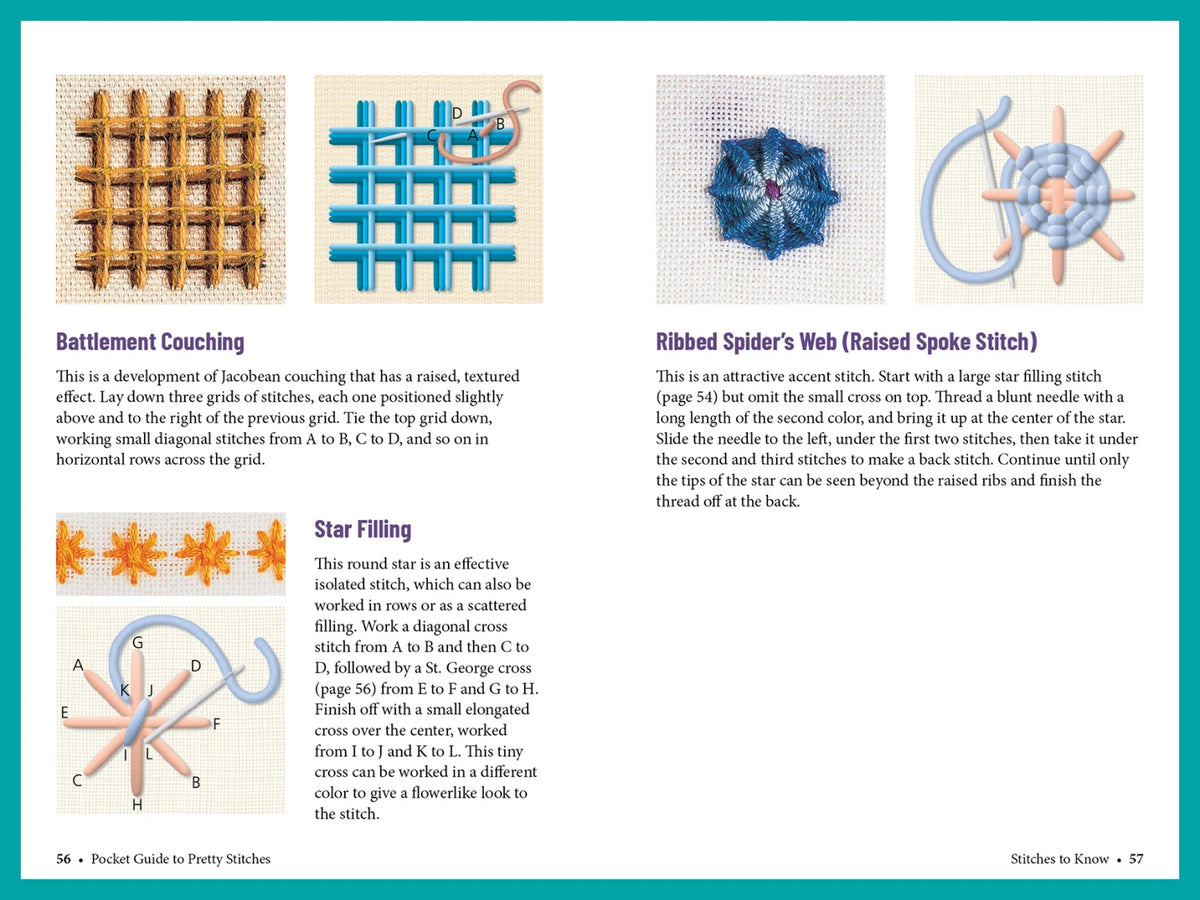 Pocket Guide To Pretty Stitches