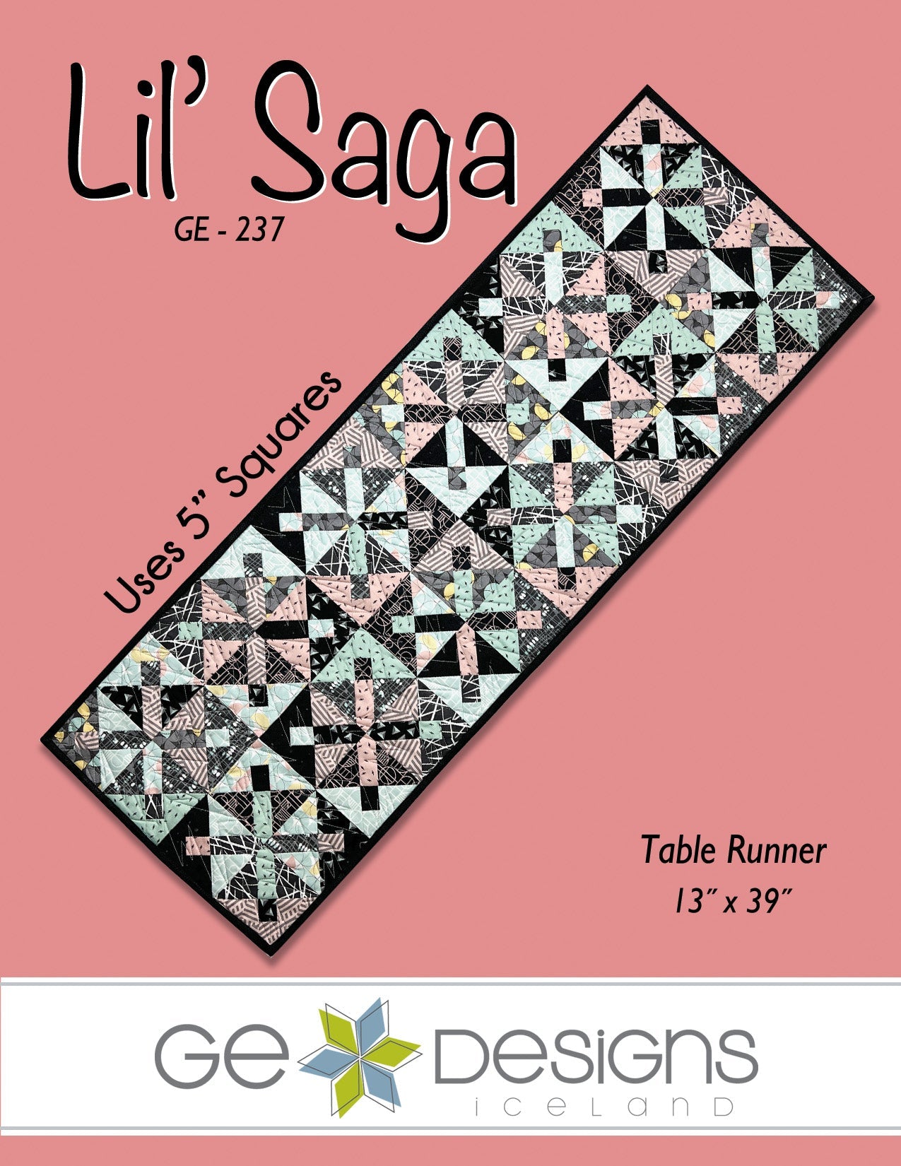 GE Designs Lil' Saga Table Runner Pattern