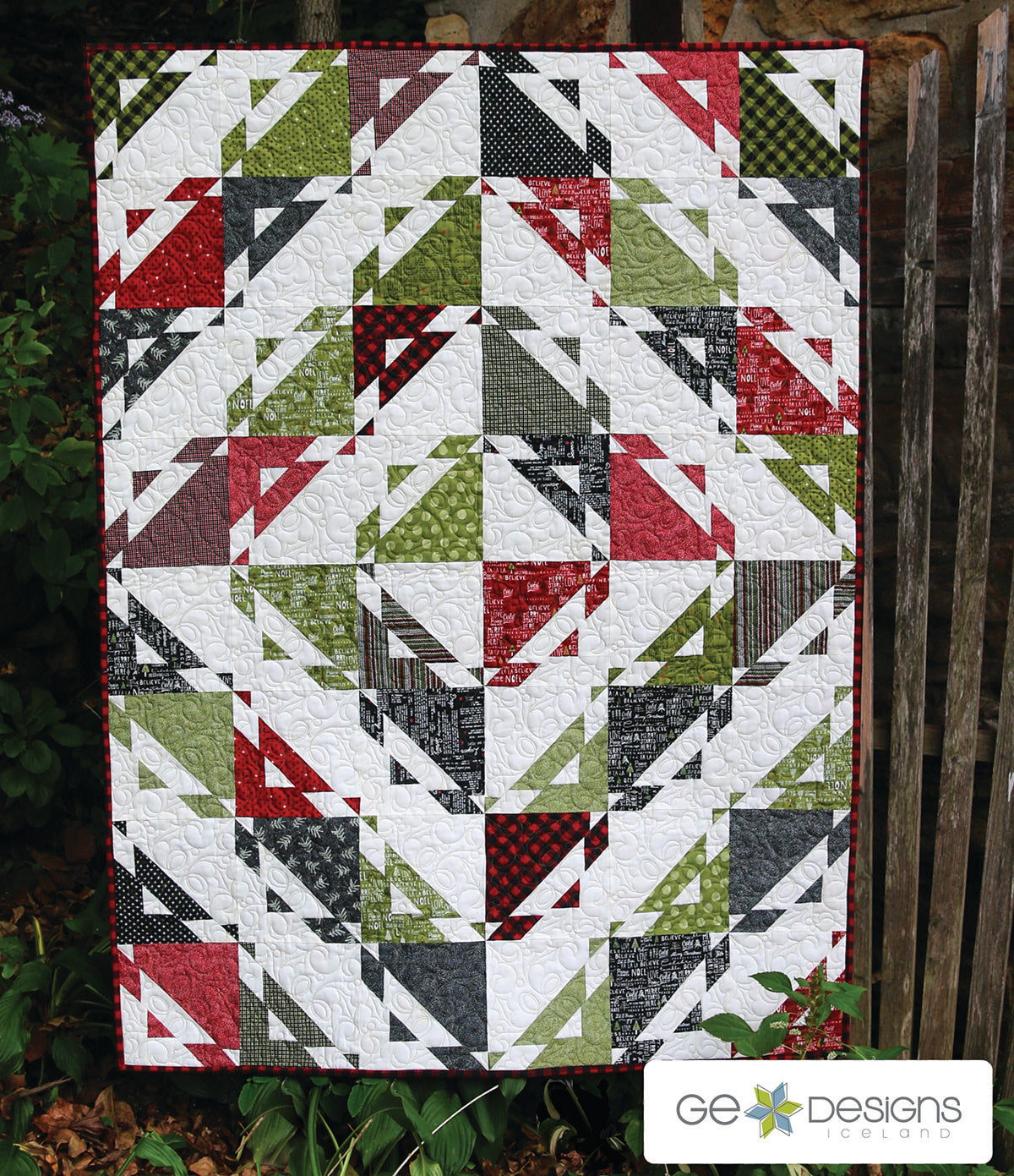 GE Designs Lucy 10" Square Quilt Pattern 214 — 4 Layout Options, Versatile Stacker Quilt