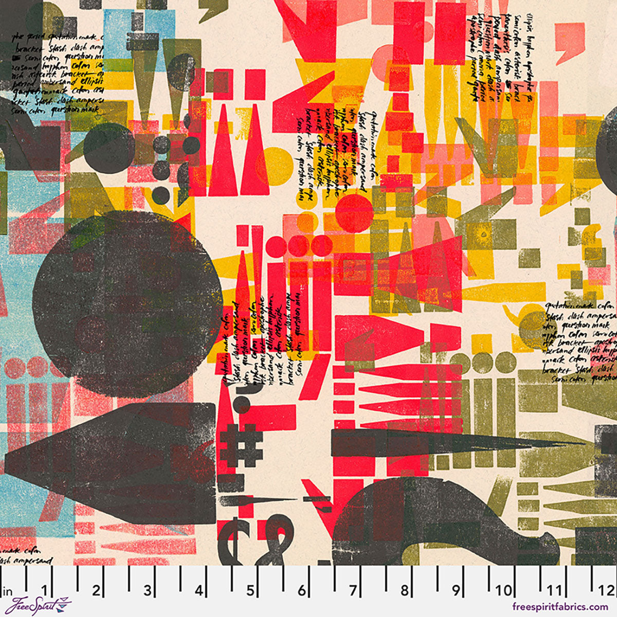 PUNC*T by e Bond — Modern Quilting Cotton in Multiple Cut Sizes