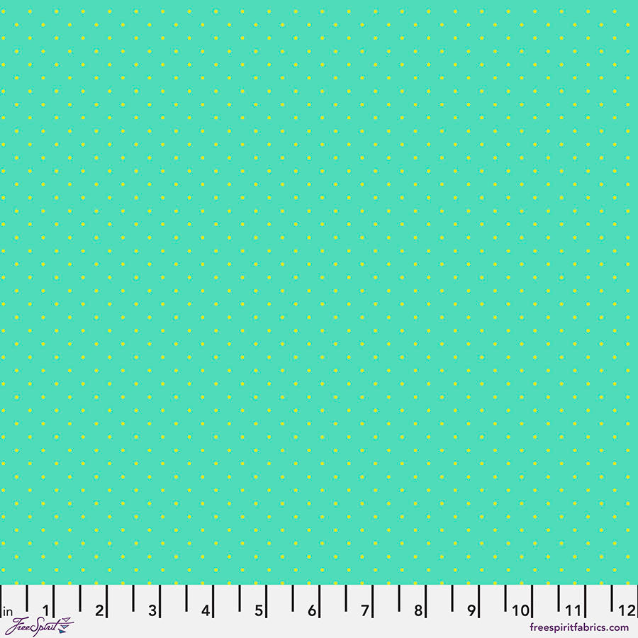 Tiny Dots - Peacock || True Colors Tula Pink