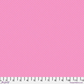 On the Grid - Bubblegum || Tula Pink True Colors