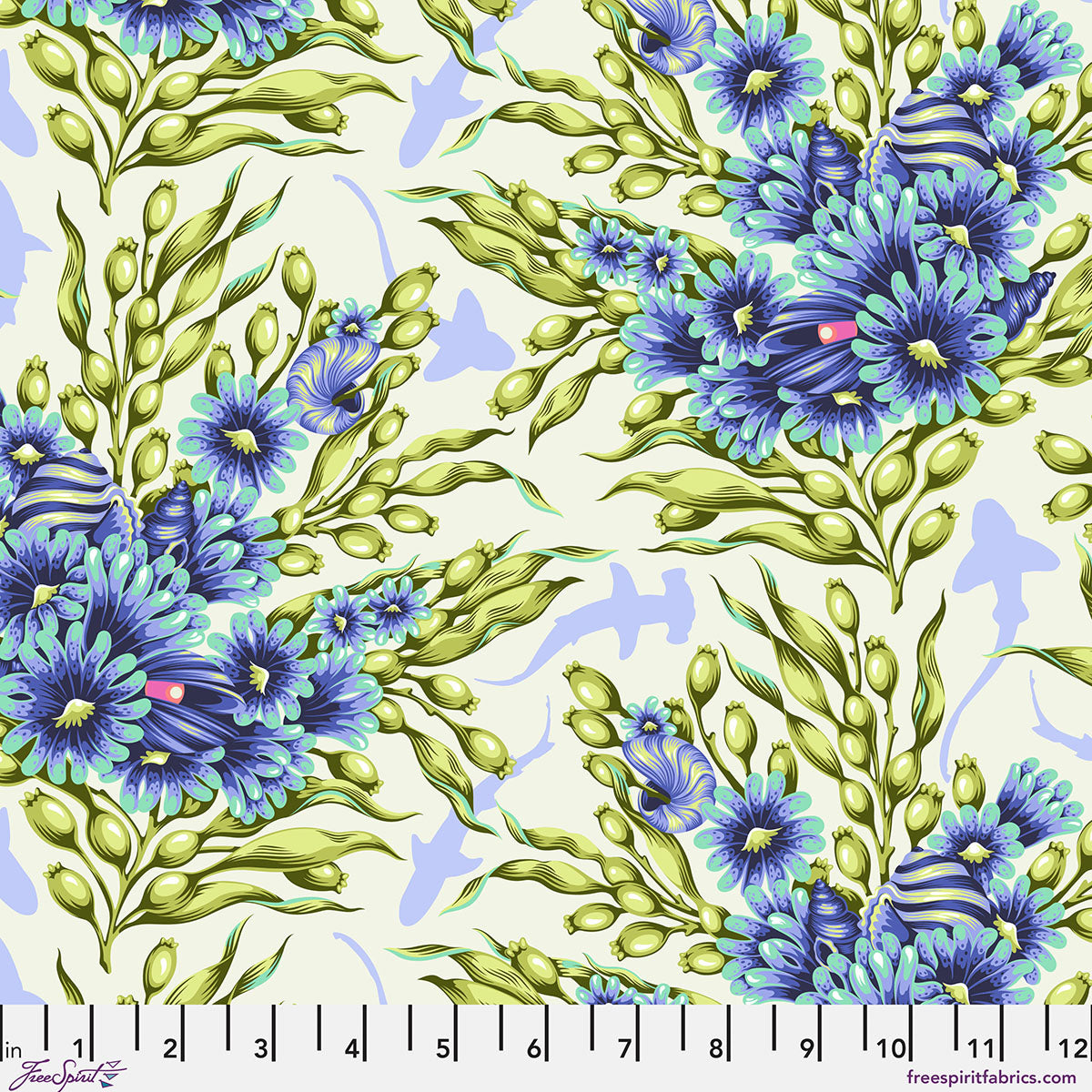Tula Pink Floral Reef ||