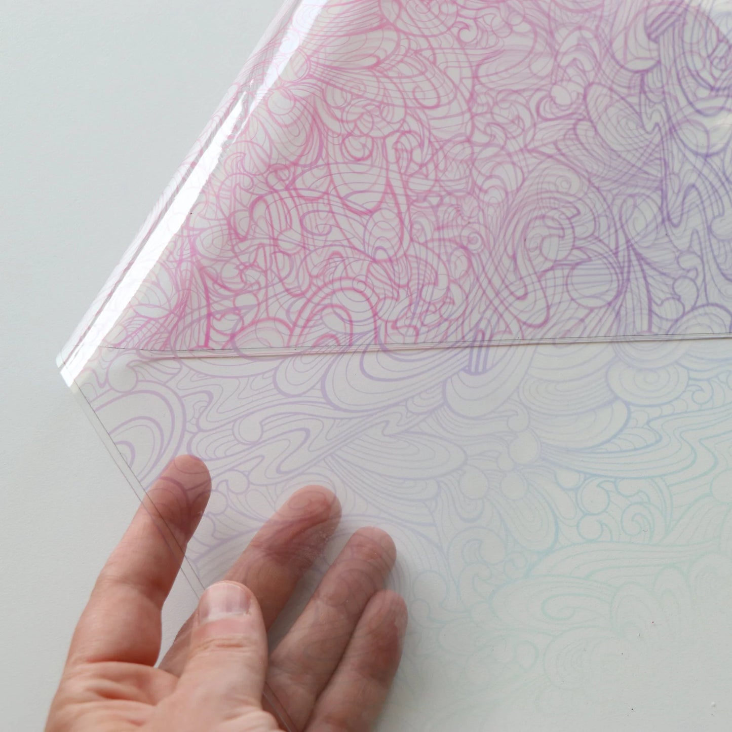 Tula Pink Floral Reef Collection 25" Wide - Making Waves Vinyl